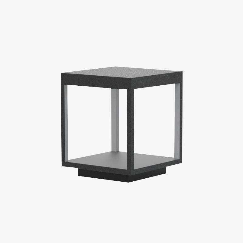 Top view of Alcabrichel square diffuser with warm glow