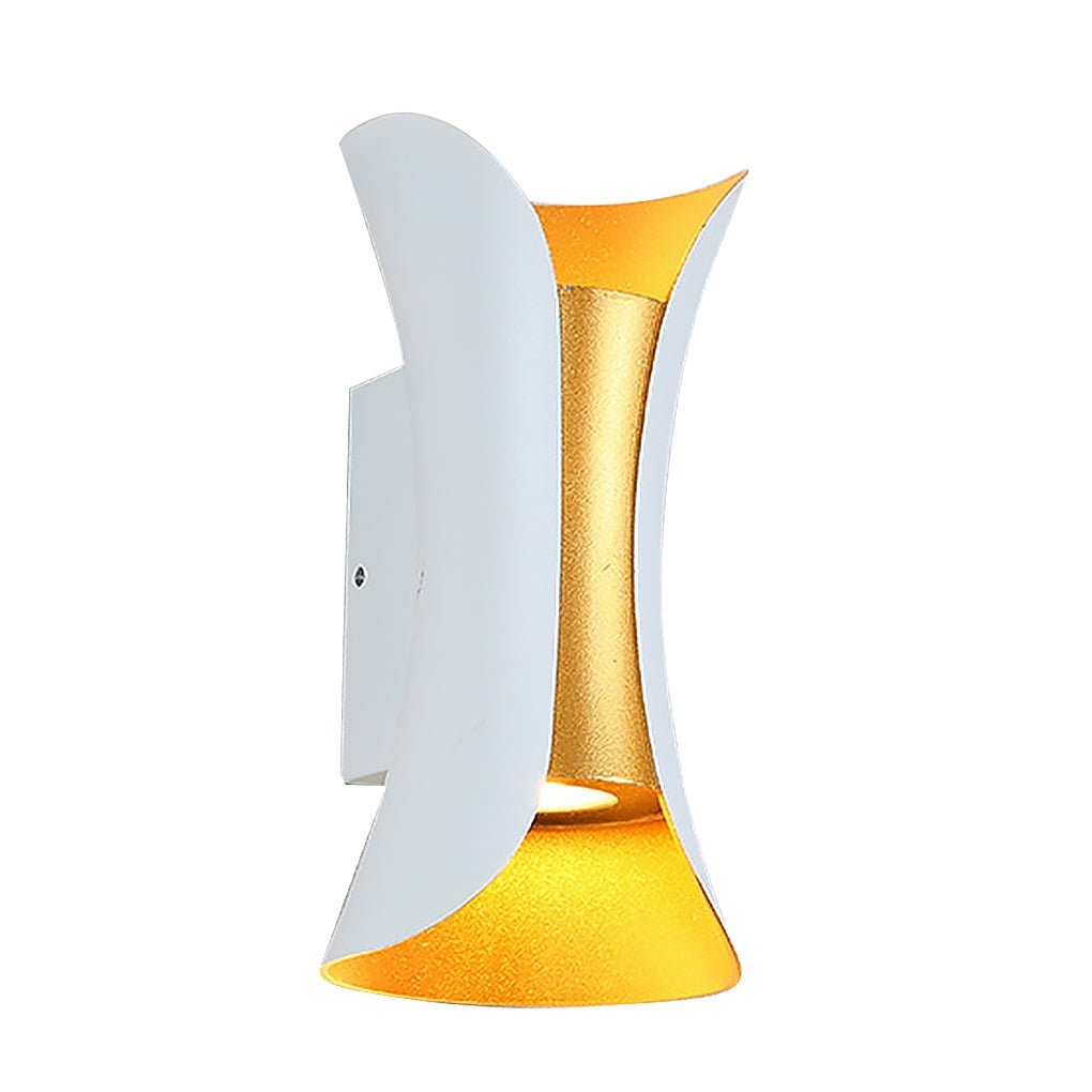 Modern black Águeda wall light for exterior home and building lighting