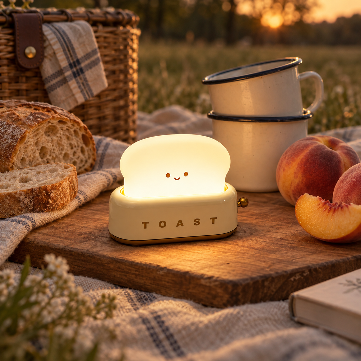 Nazaré portable LED table lamp in pink.